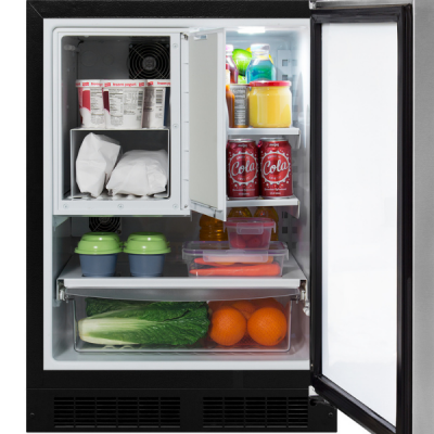 24" Marvel 5.9 Cu. Ft. Built-In Refrigerator Freezer - MLRF224SS01A