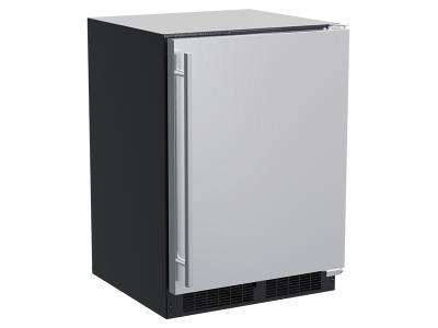 24" Marvel 5.9 Cu. Ft. Built-In Refrigerator Freezer With Crescent Ice Maker - MLRI224SS01A