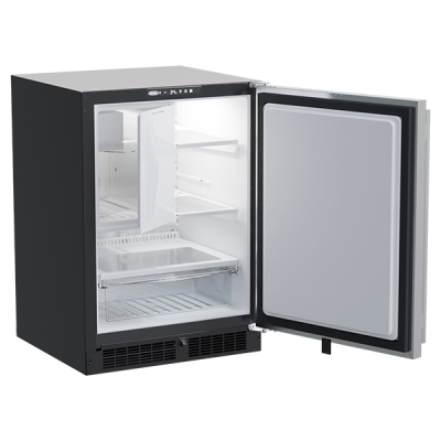 24" Marvel 5.9 Cu. Ft. Built-In Refrigerator Freezer With Crescent Ice Maker - MLRI224SS01A