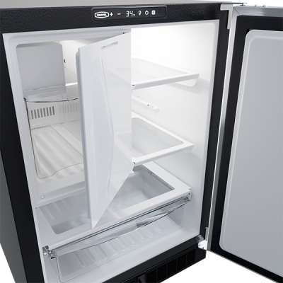 24" Marvel 5.9 Cu. Ft. Built-In Refrigerator Freezer With Crescent Ice Maker - MLRI224SS01A