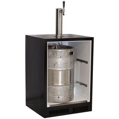 24" Marvel 5.7 Cu. Ft. Built-In Dispenser For Beer Wine And Draft Beverages - MLKR224SS01A