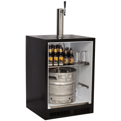 24" Marvel 5.7 Cu. Ft. Built-In Dispenser For Beer Wine And Draft Beverages - MLKR224SS01A