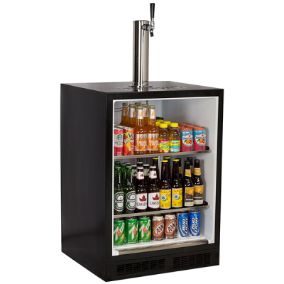 24" Marvel 5.7 Cu. Ft. Built-In Dispenser For Beer Wine And Draft Beverages - MLKR224SS01A