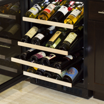 24" Marvel 5.3 Cu. Ft. Built-In High-Efficiency Single Zone Gallery Display Wine Refrigerator - MLWC224SG01A