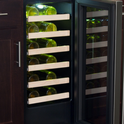 15" Marvel 2.7 Cu. Ft.  Built-In High-Efficiency Single Zone Wine Refrigerator - MLWC215SG01A