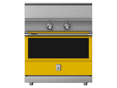 36" Hestan KRI Series Induction Range with 5 Elements in Sol - KRI36-BK-YW