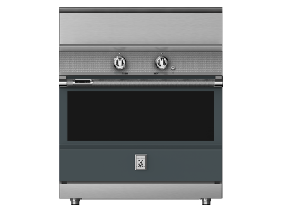 36" Hestan KRI Series Induction Range with 5 Elements in Pacific Fog - KRI36-BK-GG