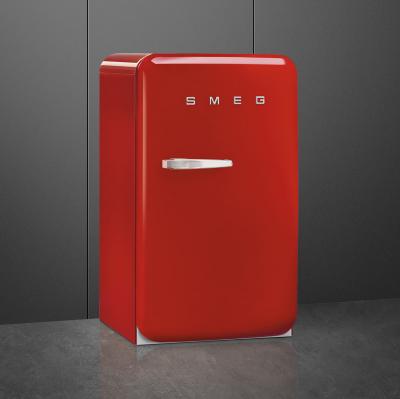 22" SMEG 50's Retro-style Freestanding Compact Refrigerator - FAB10URRD3