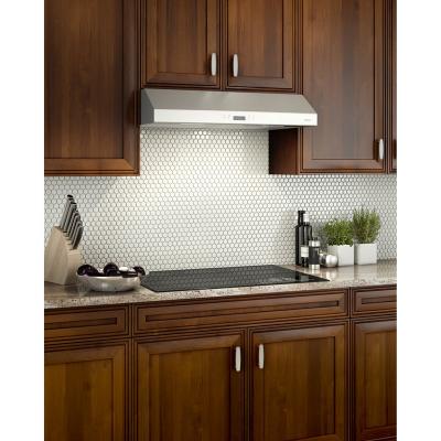 30" Broan Glacier Series Under-Cabinet Range Hood in Stainless Steel - BCLB130SS