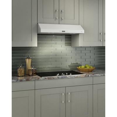 30" Broan Glacier Series Under-Cabinet Range Hood in White - BCLB130WH