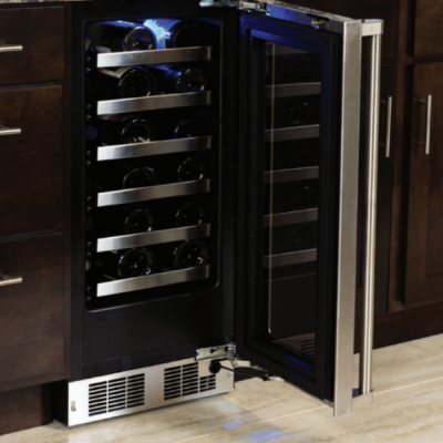 15" Marvel Professional 2.7 Cu. Ft. Built-In Single Zone Wine Refrigerator With Reversible Hinge - MPWC415SG31A