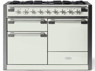 48" AGA Elise Series 6 Cu. Ft. Free Standing Dual Fuel Range - AEL481DFWHT