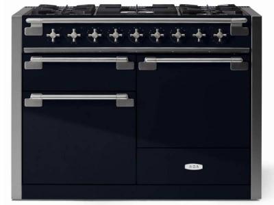 48" AGA Elise Series 6 Cu. Ft. Free Standing Dual Fuel Range - AEL481DFBLK