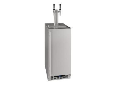 15" U-Line HDE215 Series Nitro Infused Cold Coffee Dispenser - UHDE215-SS03A