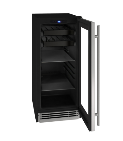 15" U-Line HBV115  Beverage Center with 2.9 Cu. Ft. Capacity - UHBV115-SG01A