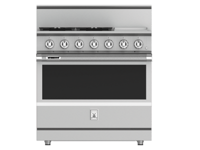 36" Hestan KRD Series Dual Fuel Range with 5-Burners - KRD365-LP