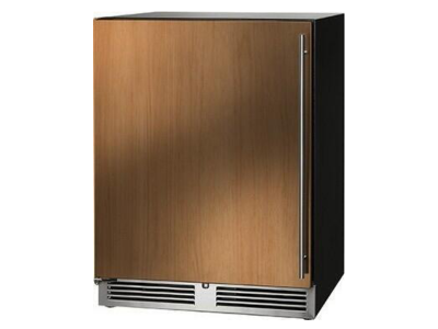 24" Perlick Indoor ADA Height Left-Hinge Compliant Beverage Center in Solid Panel Ready Door with Door Lock - HA24BB42LL