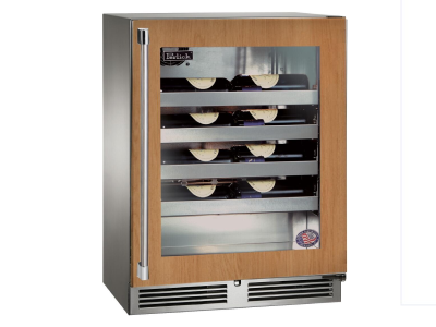 24" Perlick 3.1 Cu. Ft. Signature Series Shallow Depth Indoor Wine Reserve - HH24WS44R