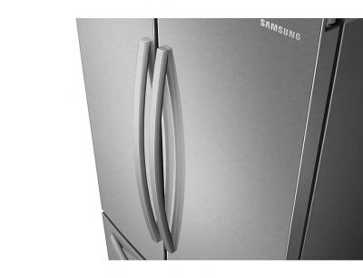 36" Samsung French Door Refrigerator with Freezer Located Ice Dispenser - RF28T5A01SR