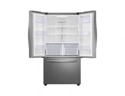 36" Samsung French Door Refrigerator with Freezer Located Ice Dispenser - RF28T5A01SR