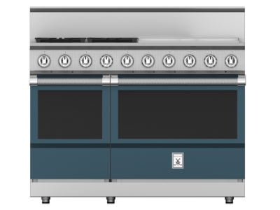 48" Hestan KRG Series Gas Range with 4-Burners - KRG484GD-LP-GG