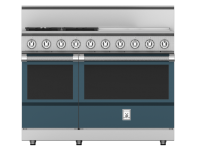 48" Hestan KRG Series Gas Range with 4-Burners - KRG484GD-NG-GG