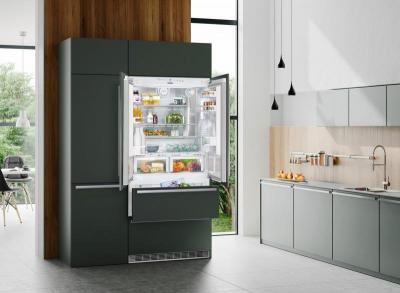 36" Liebherr 18.9 Cu. Ft. French Door Combined Refrigerator Freezer with NoFrost - HCB2092G