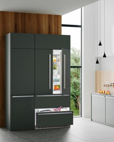 36" Liebherr 18.9 Cu. Ft. French Door Combined Refrigerator Freezer with NoFrost - HCB2092G