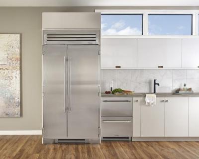 24" True Residential 5.4 Cu. Ft. Undercounter Refrigerator Drawers in Stainless Steel - TUR-24-D-SS-C