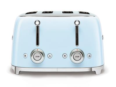 SMEG 50's Retro Style 4x4 Slice Toaster - TSF03PBUS