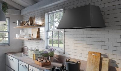 36" Faber Chloe Wall Range Hood - CHLO36BK600