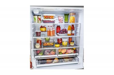 36" LG 22 Cu.ft Counter Depth Smudge Resistant Refrigerator With InstaView Door-in-Door  - LFXC22596S