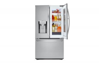 36" LG 22 Cu.ft Counter Depth Smudge Resistant Refrigerator With InstaView Door-in-Door  - LFXC22596S