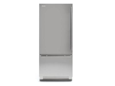 30" Fhiaba Brilliance Series Interior Left Hinge Stainless Steel Fridge With Freezer - BKI30B-LST