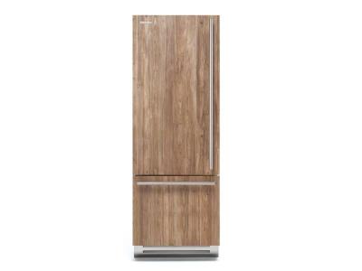 24" Fhiaba Brilliance Series Interior Left Hinge Overlay Fridge With Freezer - BI24B-LOT