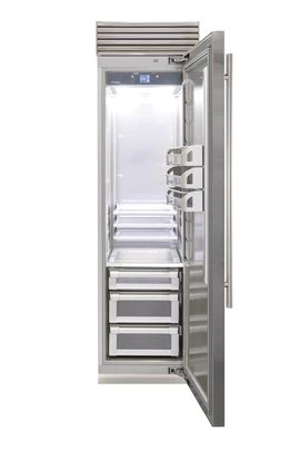 24" Fhiaba X-Pro Series Right Hinge Column Refrigerator in Stainless Steel - FP24RFC-RS1