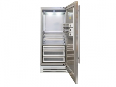 36" Fhiaba Classic Series Right Hinge Counter Depth Column Refrigerator in Stainless Steel - FK36RFC-RS1