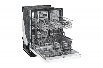 24" LG Front Control Dishwasher with LoDecibel Operation and Dynamic Dry - LDFC2423W