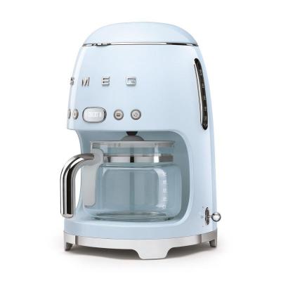 SMEG 50's Style Filter Coffee Machine In Pastel Blue - DCF02PBUS