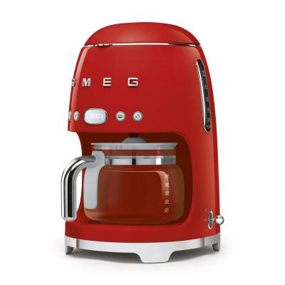 SMEG 50's Style Filter Coffee Machine In Red - DCF02RDUS