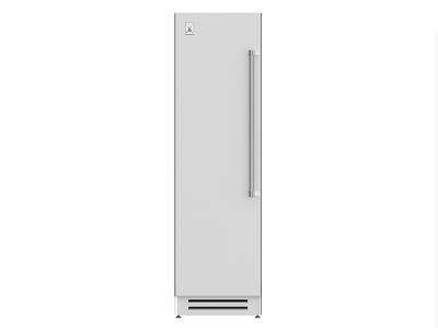 24" Hestan KFC Series Left-Hinge Column Freezer in Steeletto - KFCL24