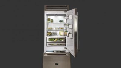 36" Fulgor Milano Sofia Pro Right Hinge Fridge in Stainless Steel - F7PBM36S2-R