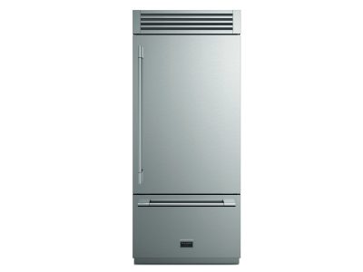 36" Fulgor Milano Sofia Pro Right Hinge Fridge in Stainless Steel - F7PBM36S2-R