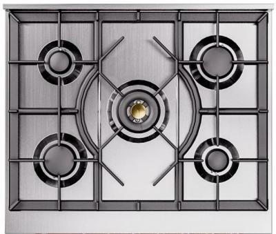 30" ILVE Nostalgie II Dual Fuel Natural Gas Freestanding Range in Matte Graphite with Copper Trim - UP30NMP/MGP NG