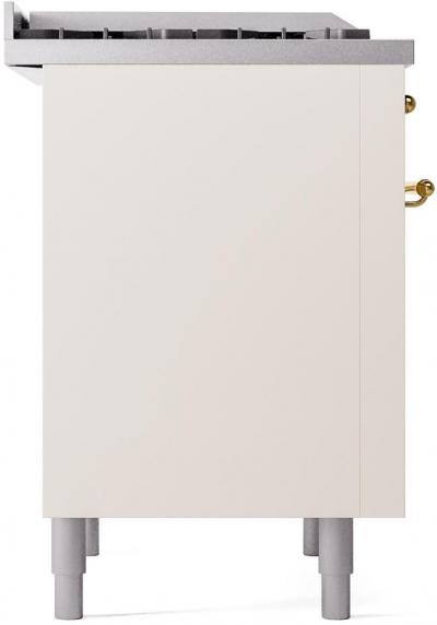 36" ILVE Professional Plus II Dual Fuel Natural Gas Freestanding Range with Chrome Trim - UP36FNMP/AWC NG