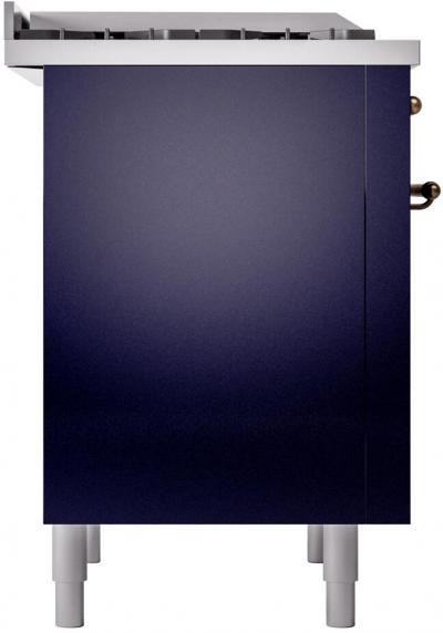 36" ILVE Professional Plus II Dual Fuel Natural Gas Freestanding Range with Bronze Trim - UP36FNMP/MBB NG