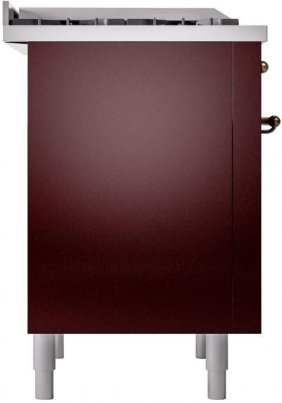 36" ILVE Professional Plus II Dual Fuel Natural Gas Freestanding Range with Copper Trim - UP36FNMP/BUP NG