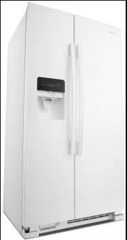 33" Amana Side-by-Side Refrigerator with Dual Pad External Ice and Water Dispenser - ASI2175GRW