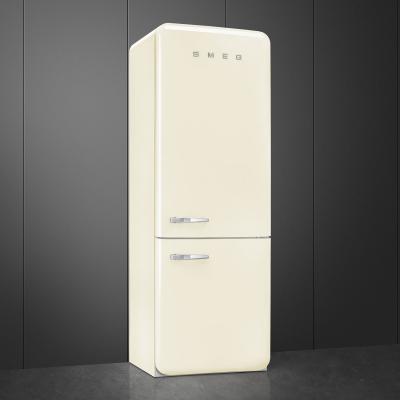 28" SMEG 50's Style 18 Cu. Ft. Freestanding Bottom Mount Refrigerator - FAB38URCR