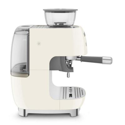 SMEG Retro Style Espresso Manual Coffee Machine in Cream - EGF03CRUS